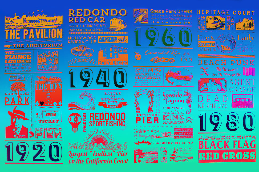 California Stamps - Urban Pop Art