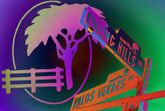 Rolling Hills Road - Urban Pop Art