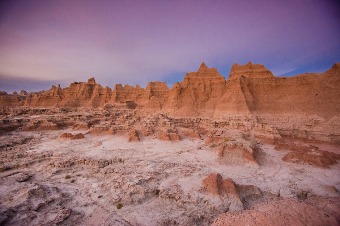 Pastel Rocks in the Badlands National Park, South Dakota - Exotic Landscapes