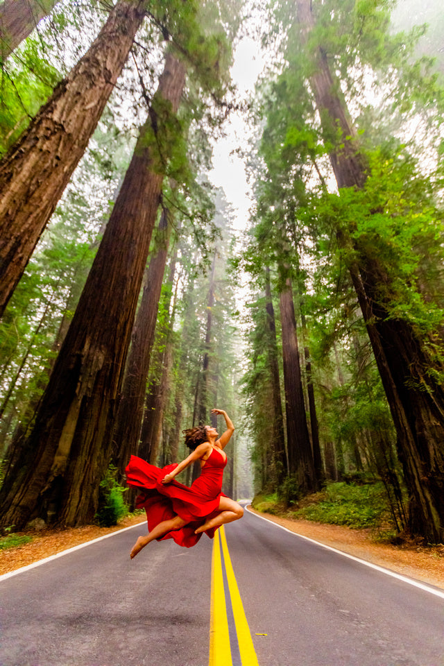 Forest Goddess in The Redwoods, California - Global Goddesses