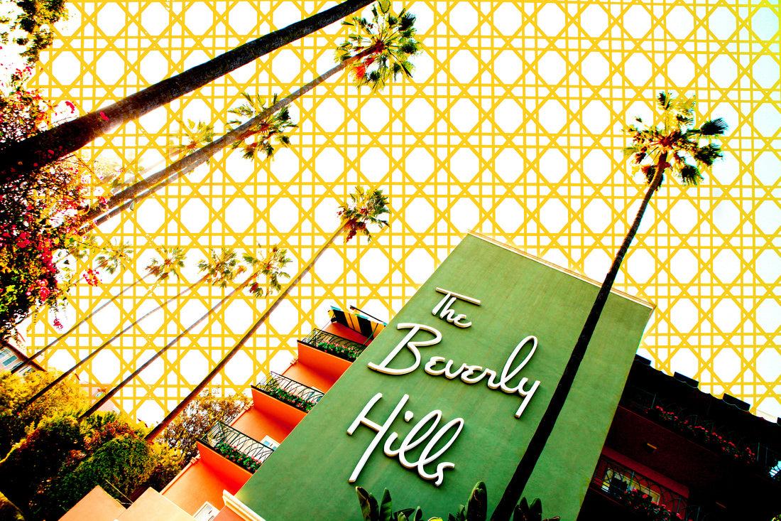 The Beverly Hills Hotel - Urban Pop Art