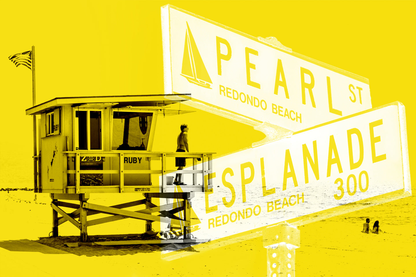 Redondo Beach - Urban Pop Art