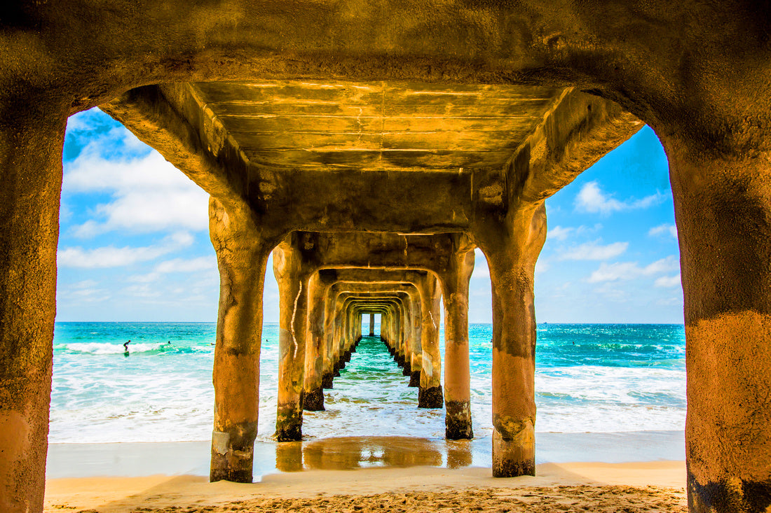 Ocean Pier and Surfing
