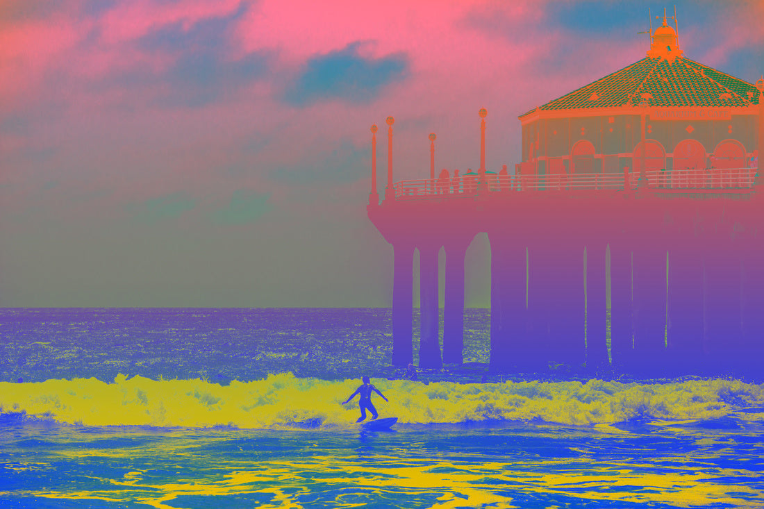 Surf LA - Urban Pop Art