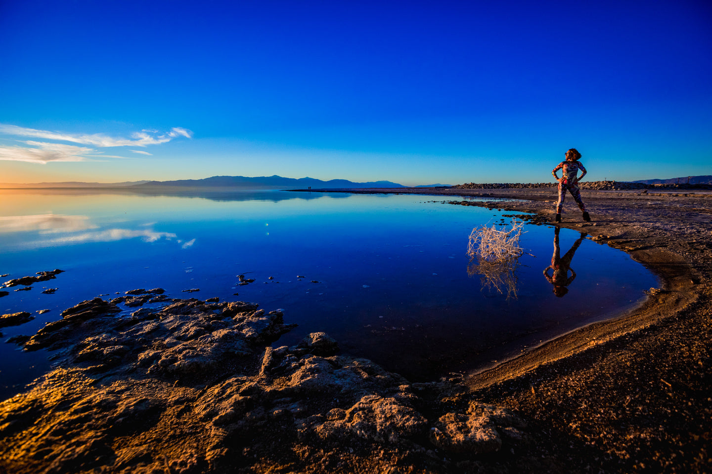Reflection in Bombay Beach, California - Global Goddesses