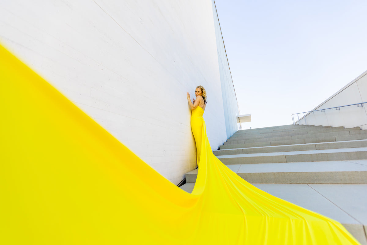 Yellow at the Kennedy Center, Washington D.C. - Global Goddesses