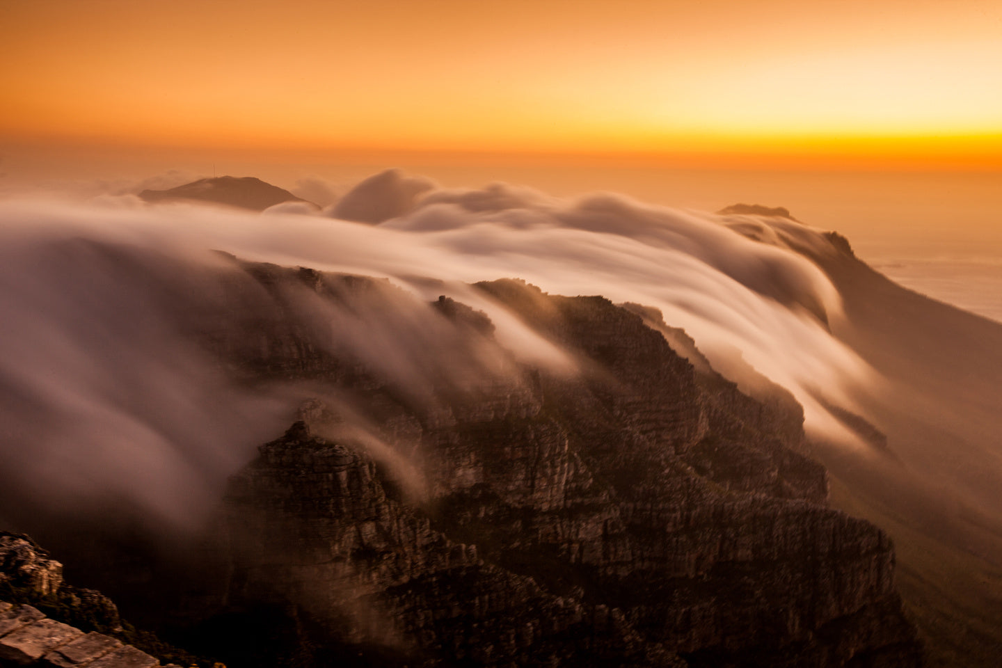 Over the Clouds in Cape Town, South Africa - Exotic Landscapes
