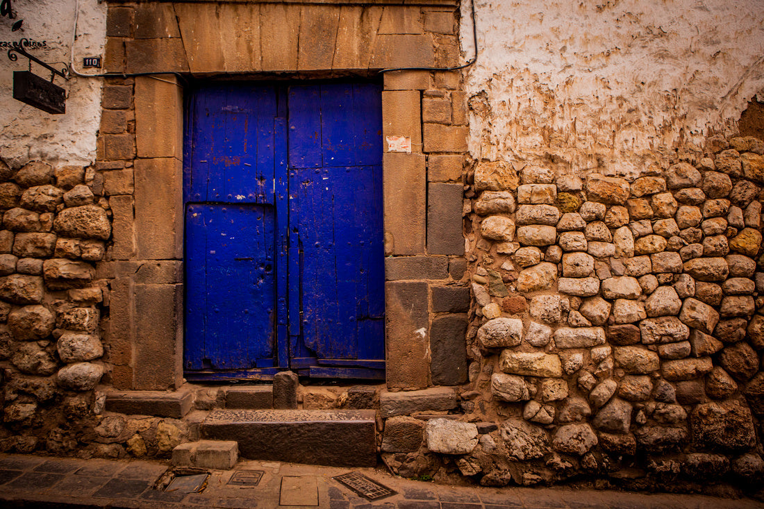 Blue Doors of Cusco - Peru Series