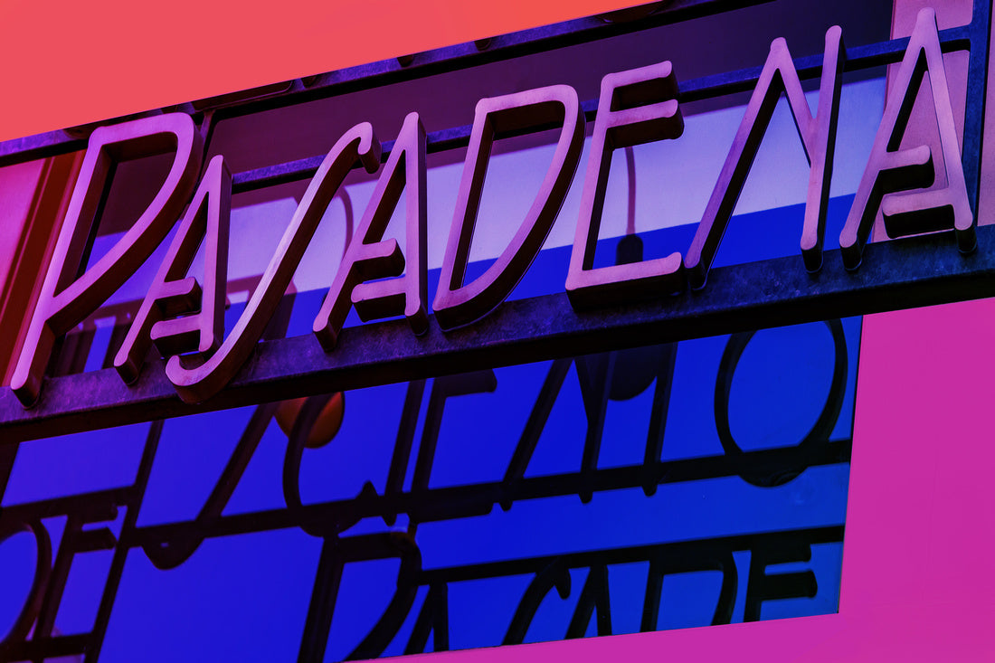 Pasadena Letters - Urban Pop Art