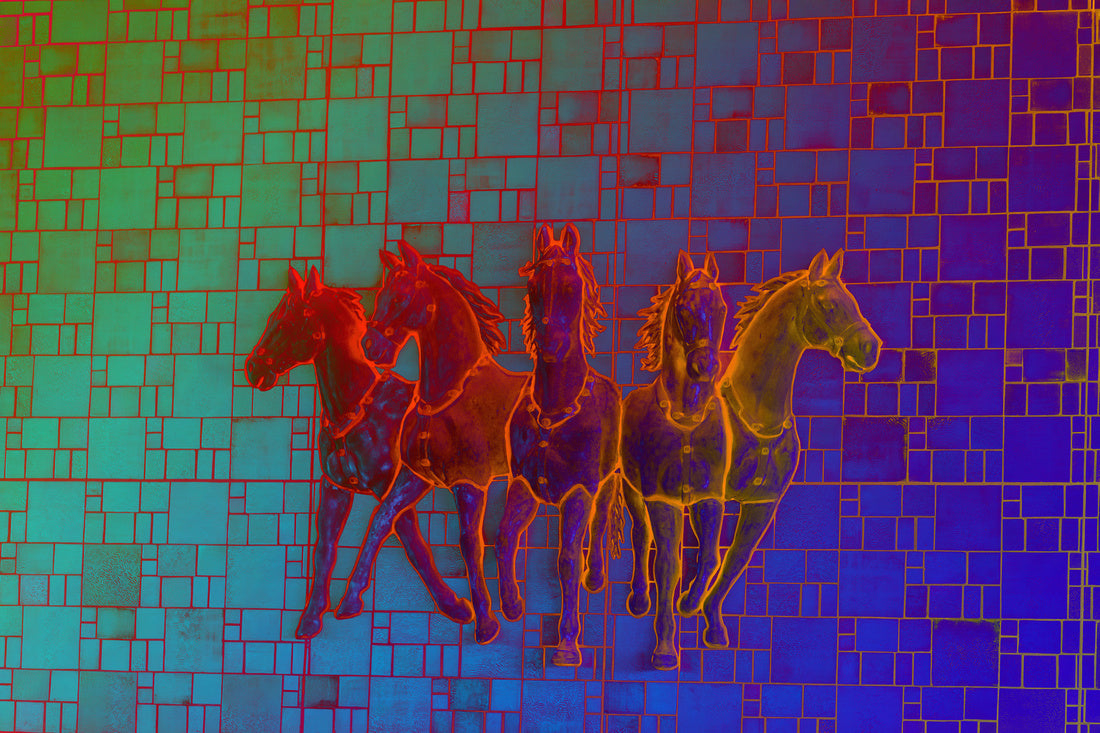Horses - Urban Pop Art