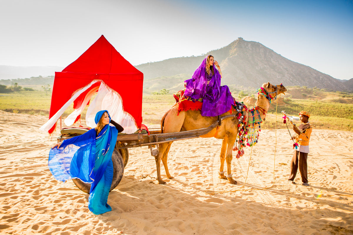 Lady Camel in Rajasthan, India - Global Goddesses