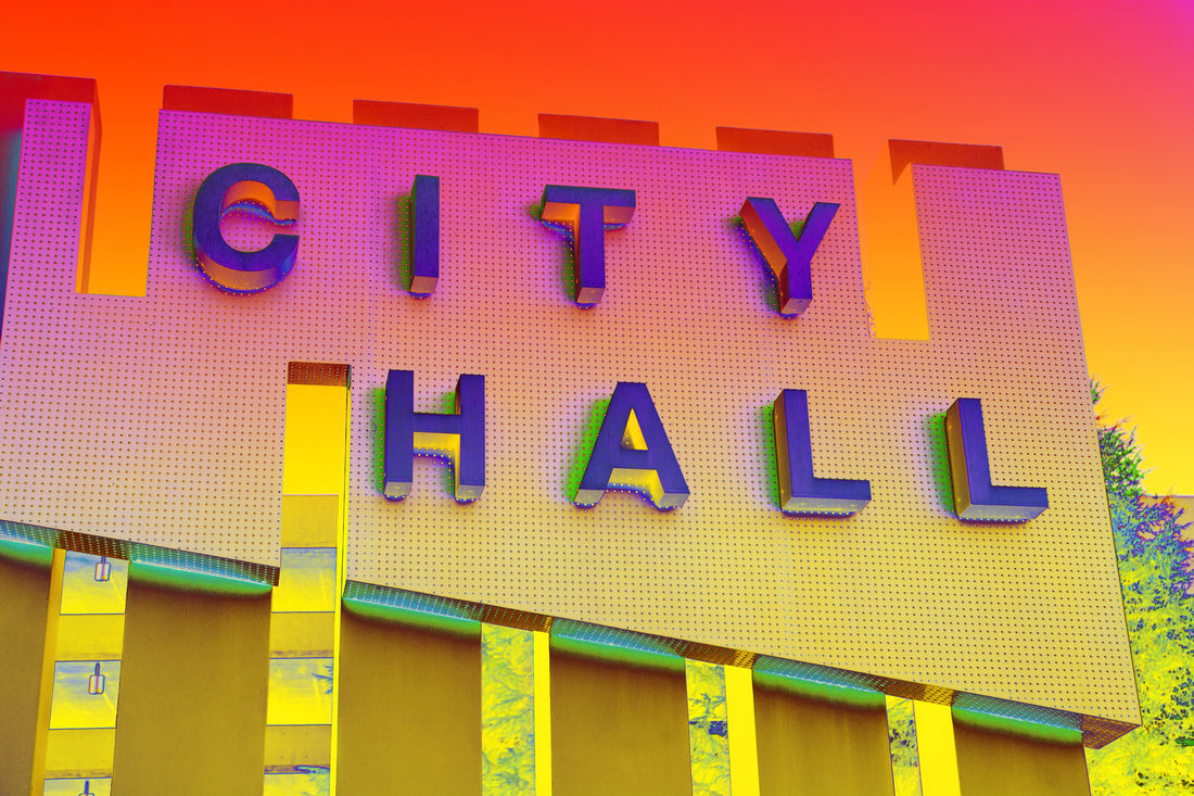 City Hall - Urban Pop Art