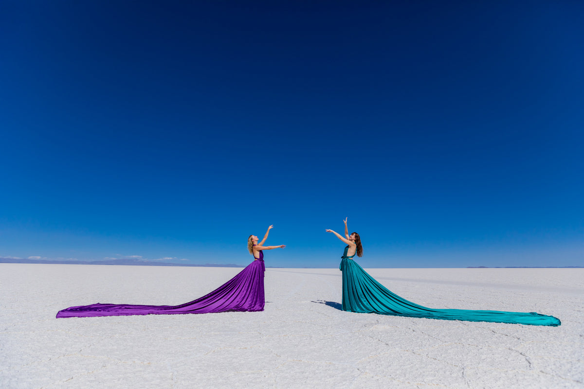 Graceful at the Uyuni Salt Flats, Bolivia - Global Goddesses